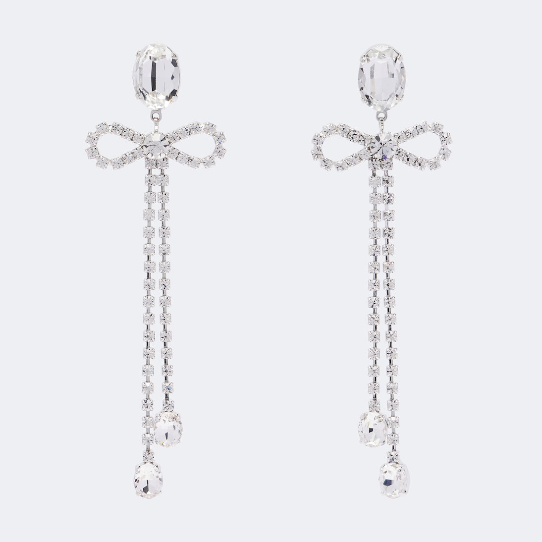 Magda Butrym - Crystal-embellished drop earrings