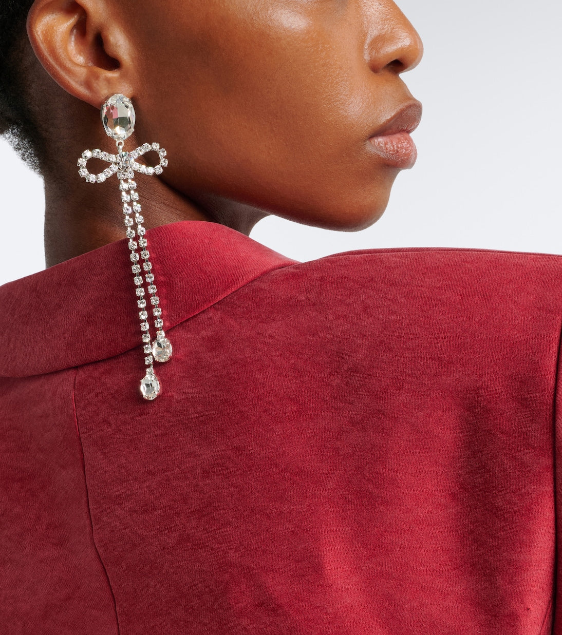 Magda Butrym - Crystal-embellished drop earrings