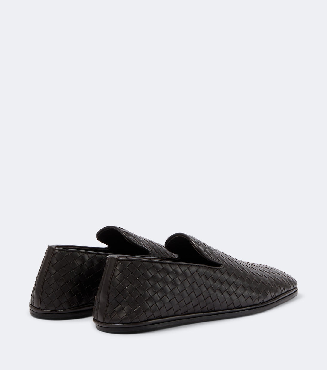 Bottega Veneta - Palazzo Intrecciato leather slip-on shoes