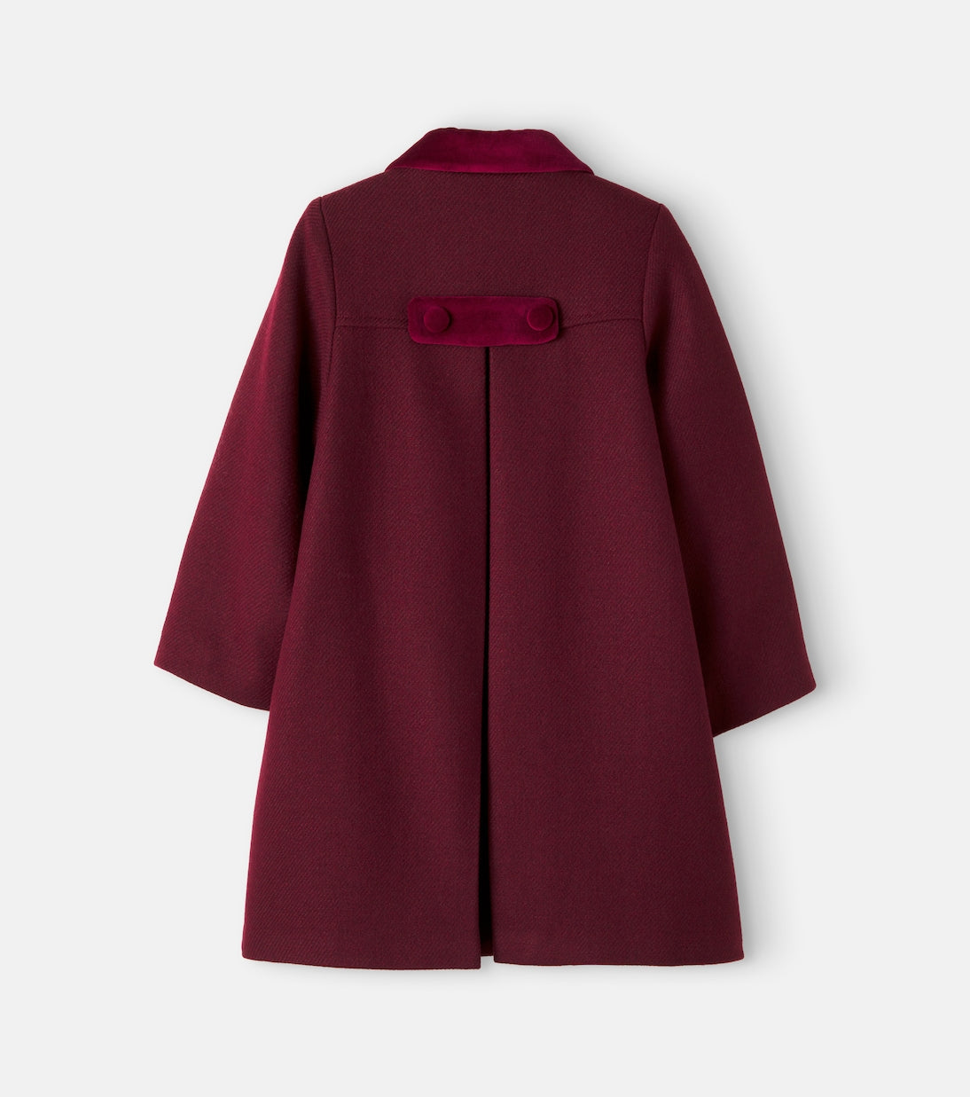 La Coqueta - Arrieta double-breasted wool-blend coat