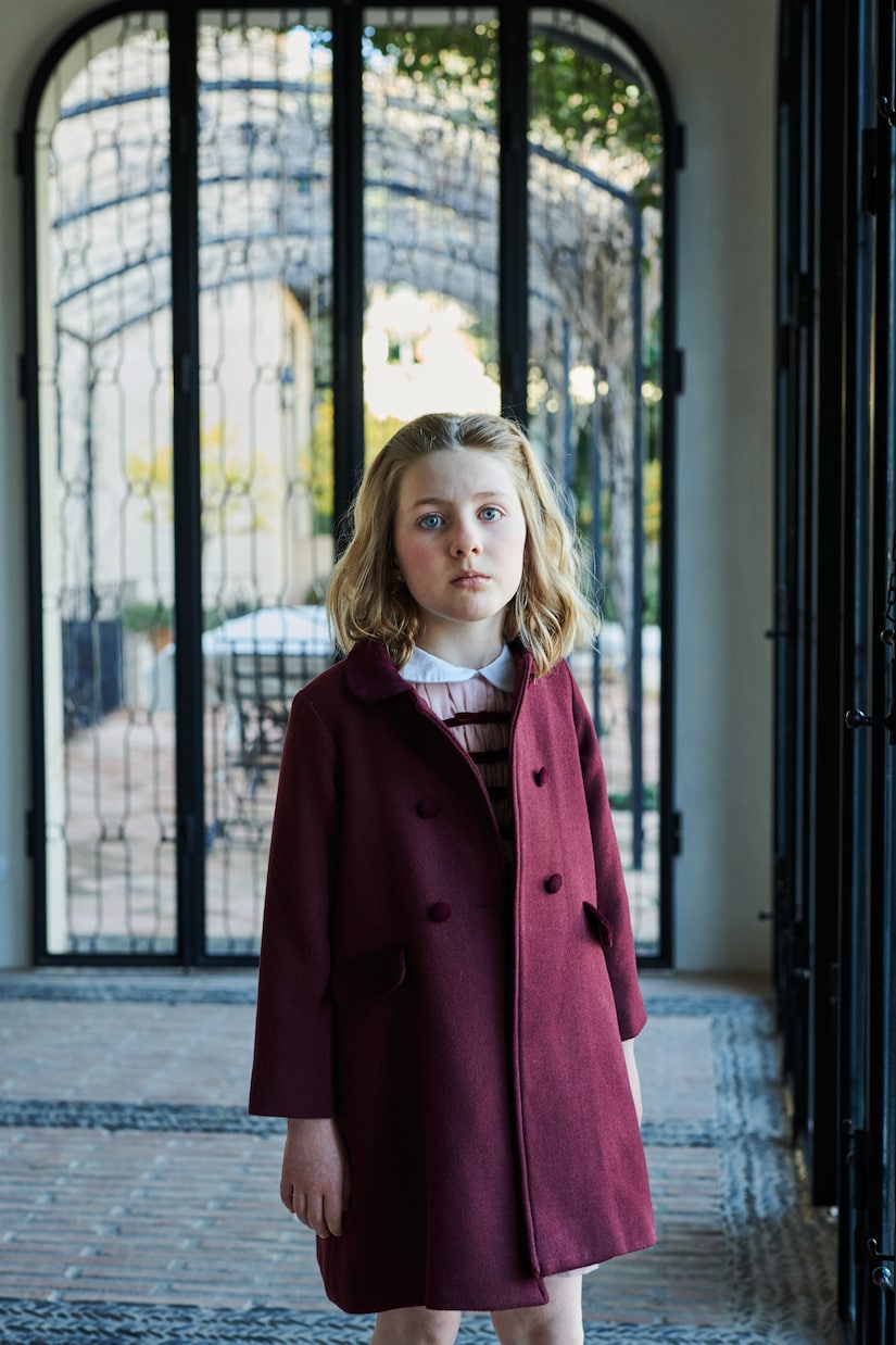 La Coqueta - Arrieta double-breasted wool-blend coat