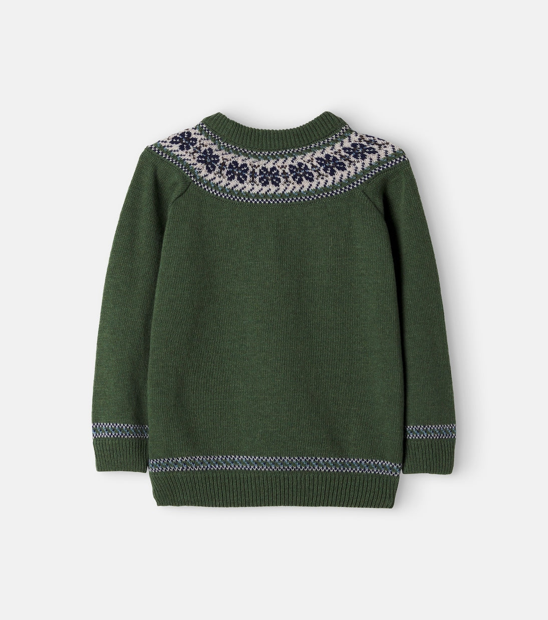 La Coqueta - Fair Isle wool-blend sweater