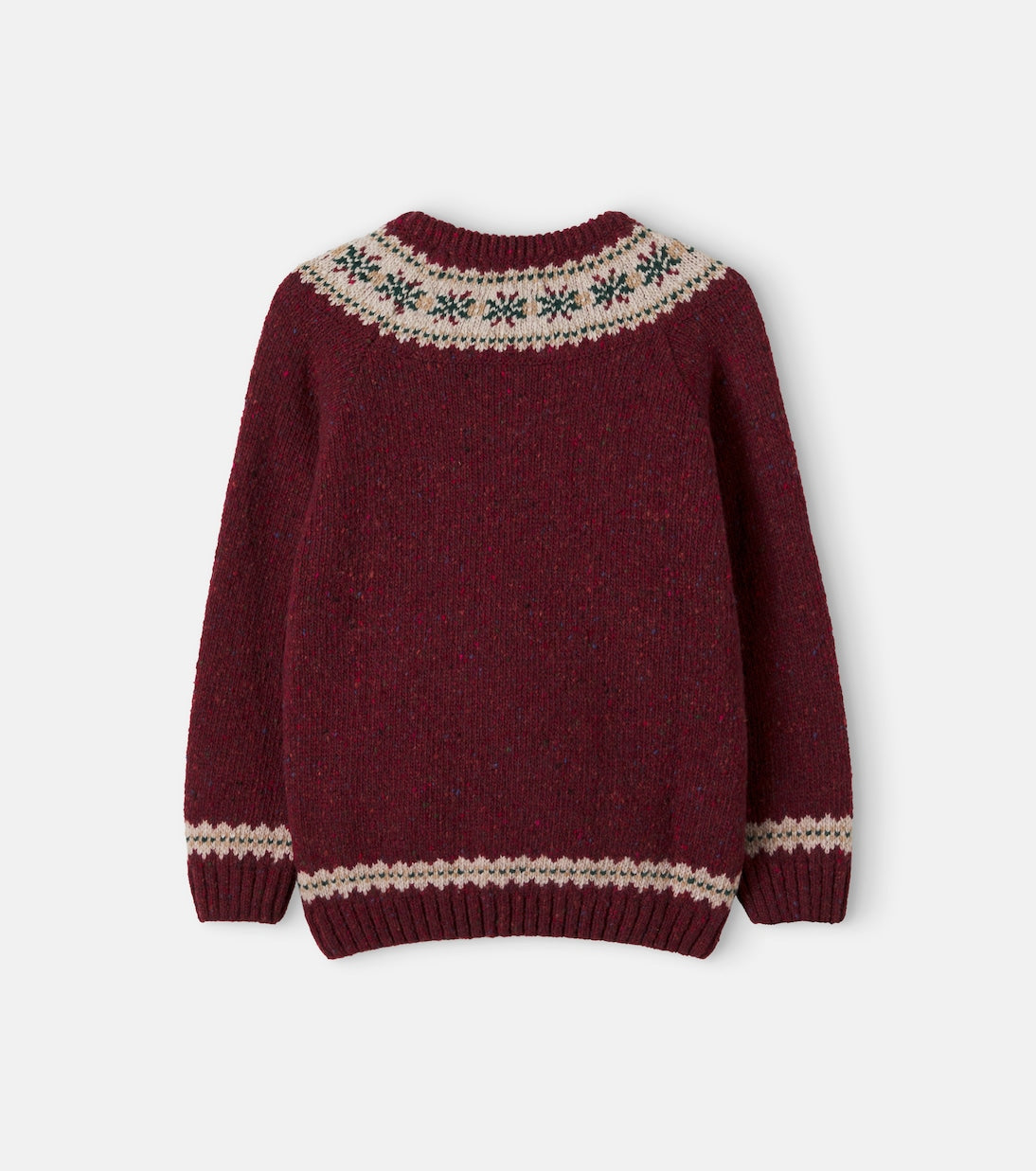 La Coqueta - Fair Isle wool-blend sweater
