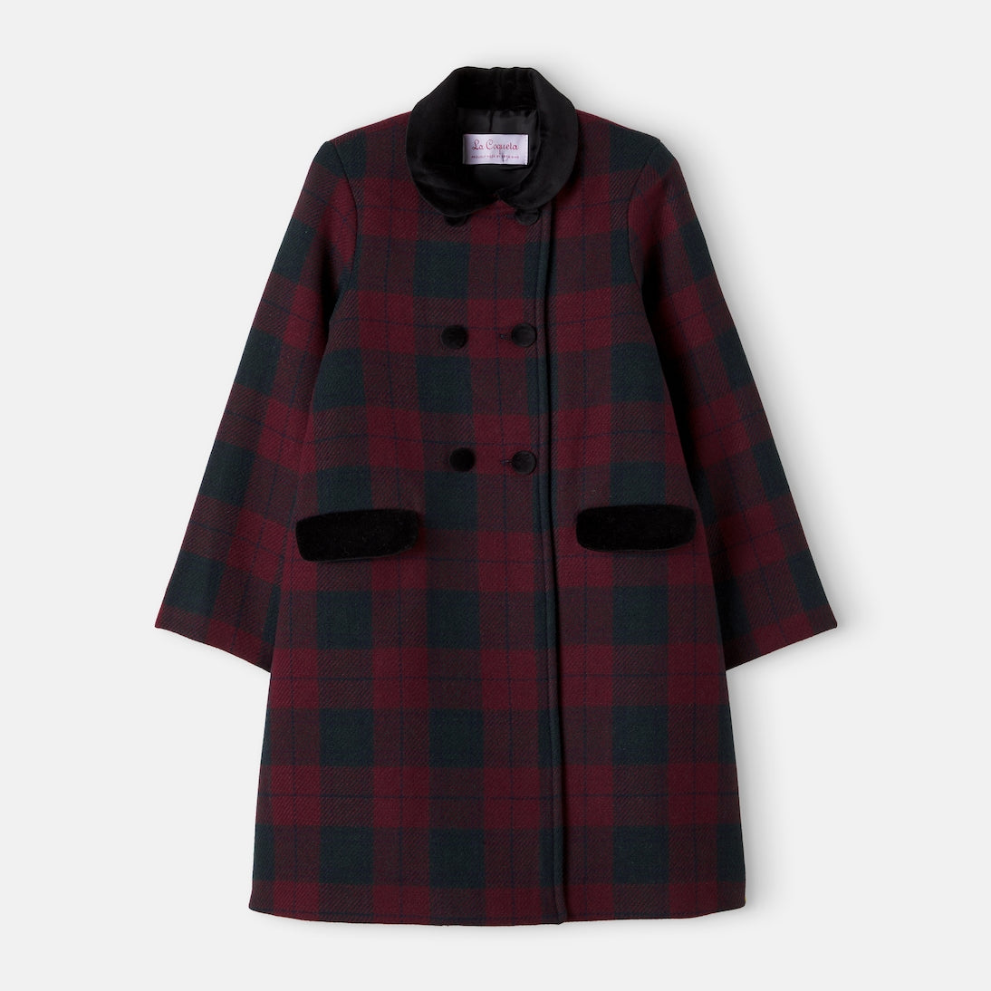 La Coqueta - Arrieta checked coat