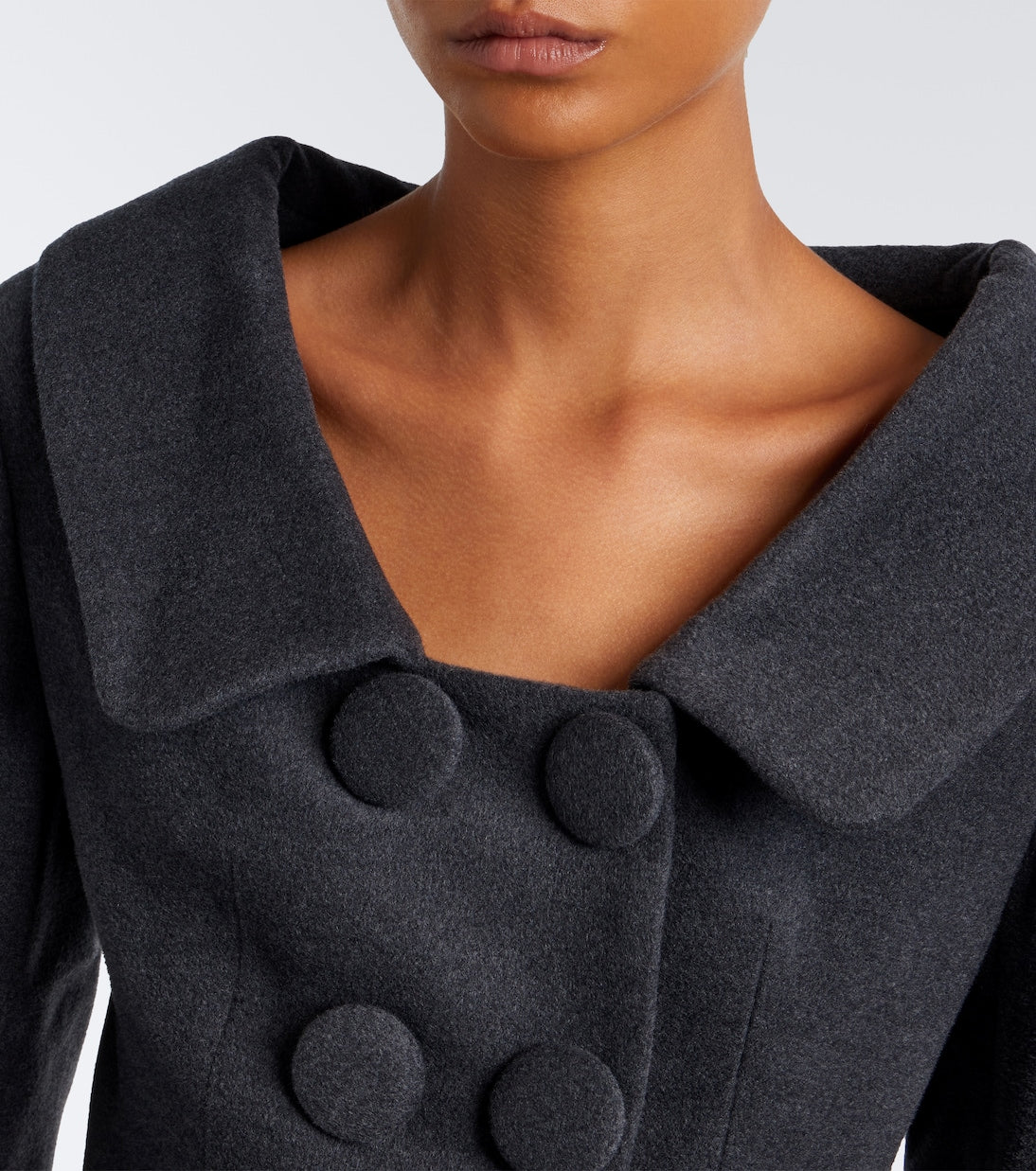 Shushu/Tong - Double-breasted wool and silk-blend blazer