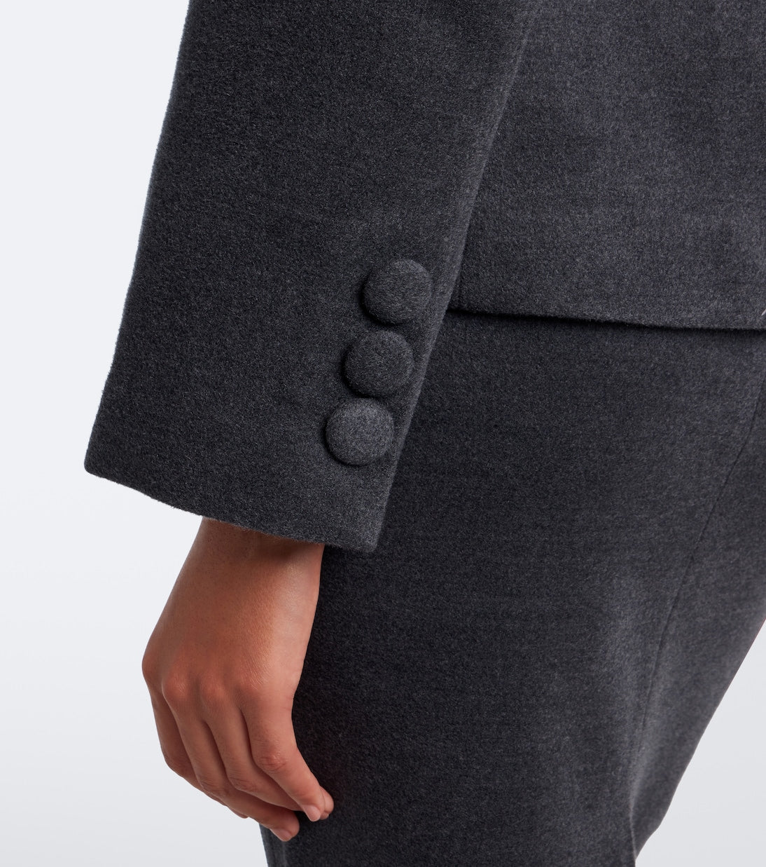 Shushu/Tong - Double-breasted wool and silk-blend blazer