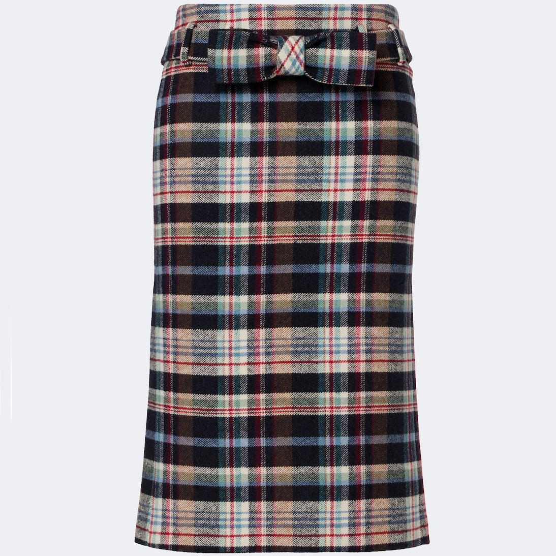 Shushu/Tong - Checked cotton and wool-blend pencil skirt