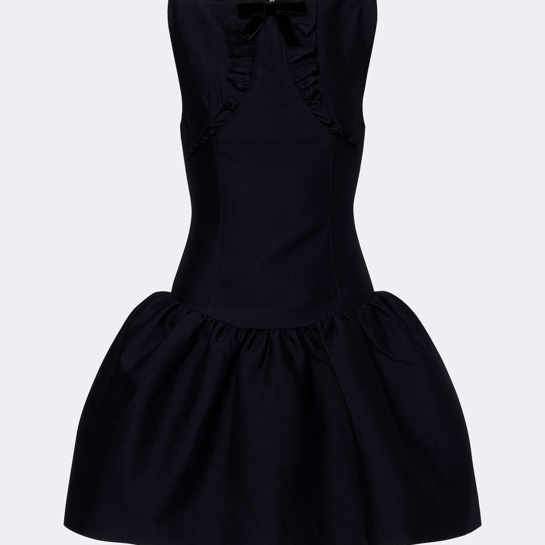 Shushu/Tong - Bow-detail ruffled minidress