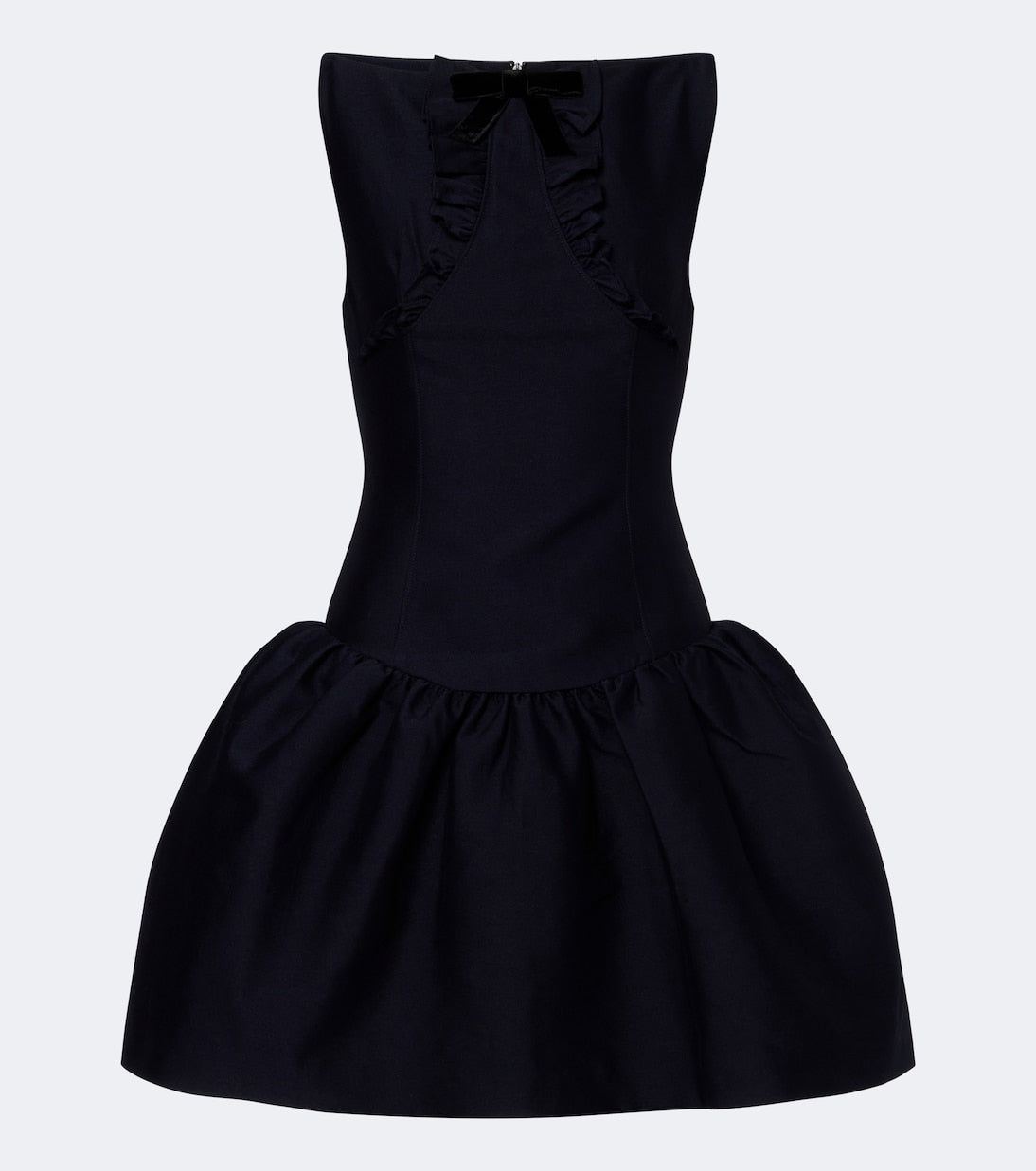 Shushu/Tong - Bow-detail ruffled minidress