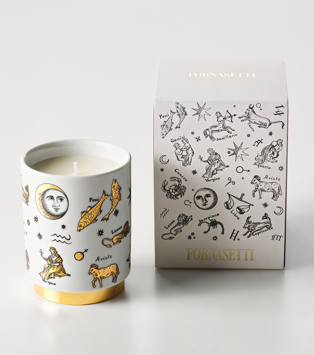 Fornasetti - Astronomici porcelain scented candle