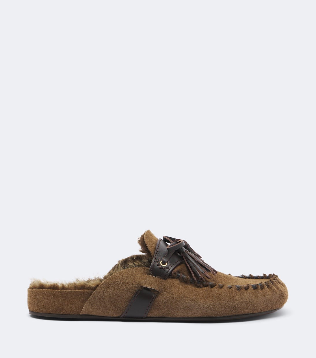 Isabel Marant - Malvin shearling-lined suede mules