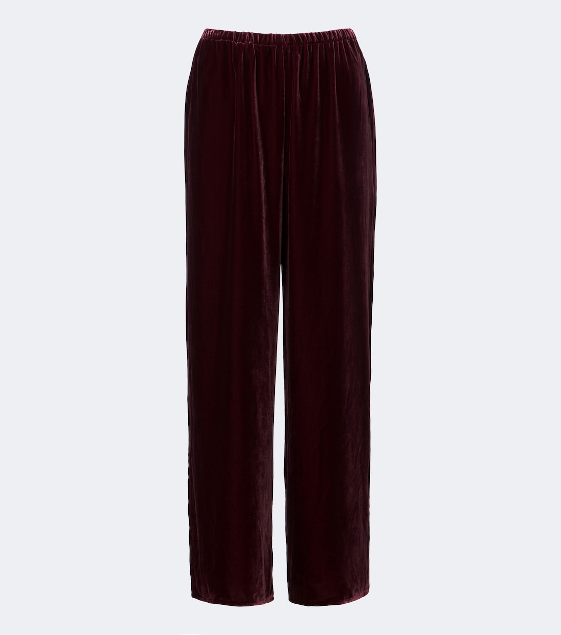 Asceno - Austin velvet wide-leg pants