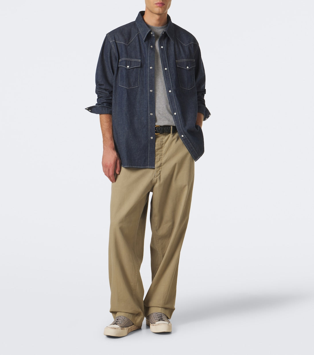 Visvim - Social Sculpture denim shirt