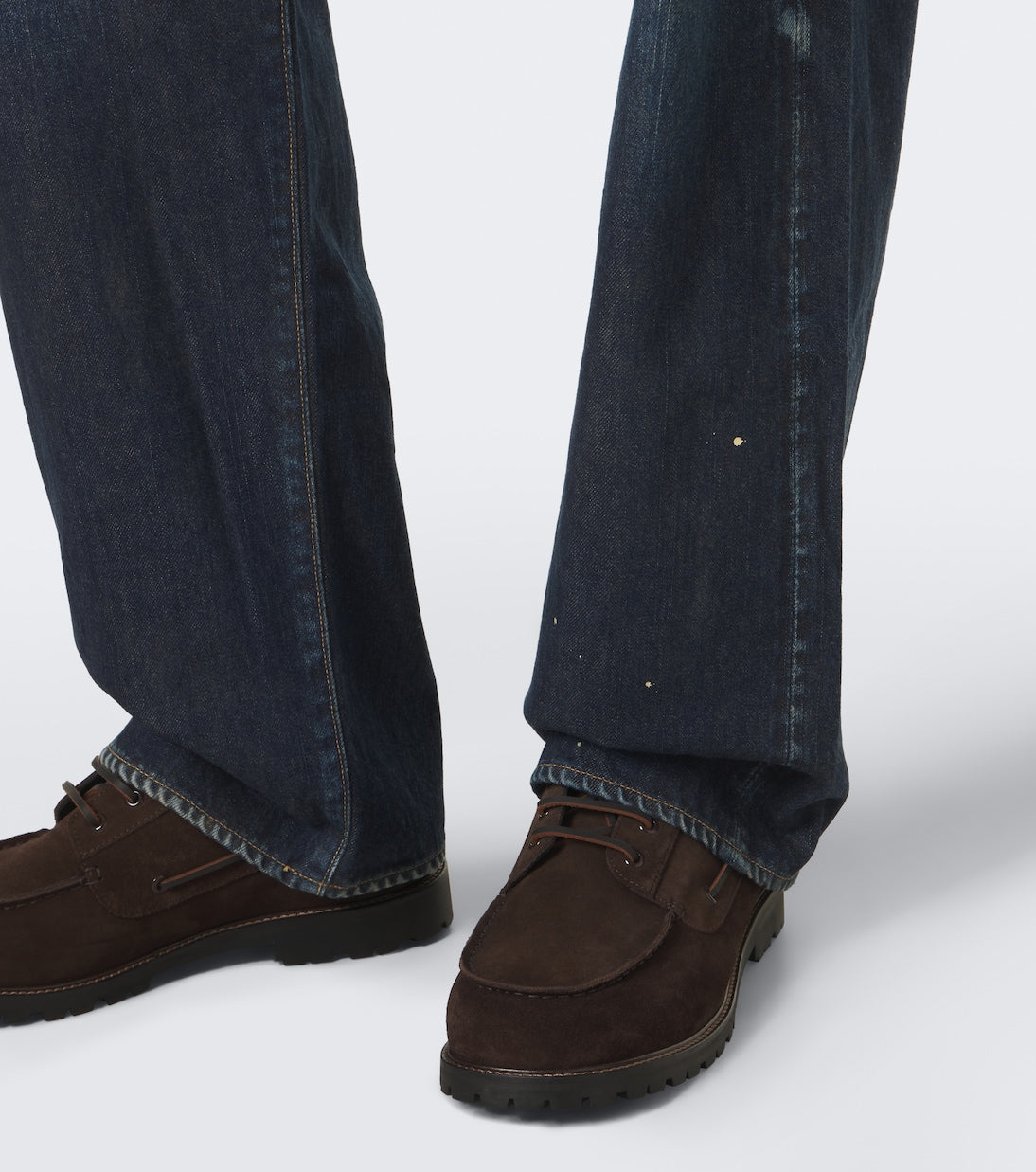 Visvim - Social Sculpture 01 faded wide-leg jeans