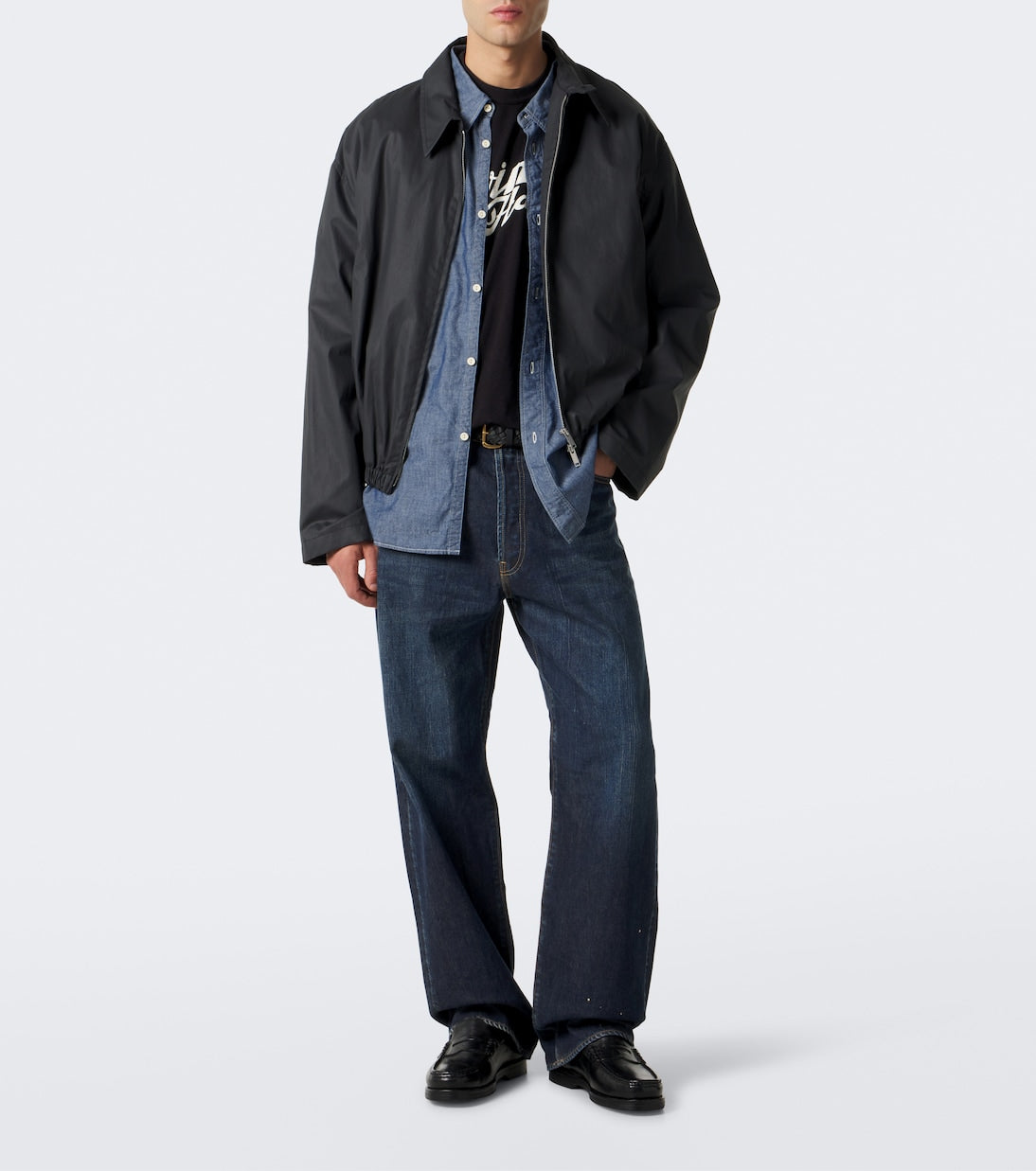 Visvim - Fabro-Folk leather penny loafers