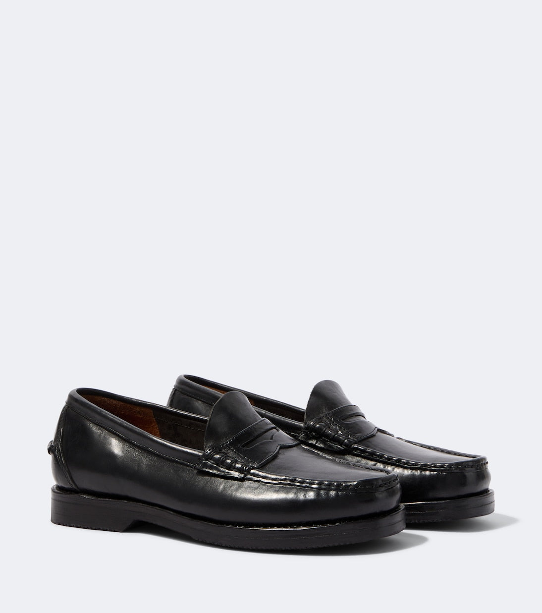 Visvim - Fabro-Folk leather penny loafers
