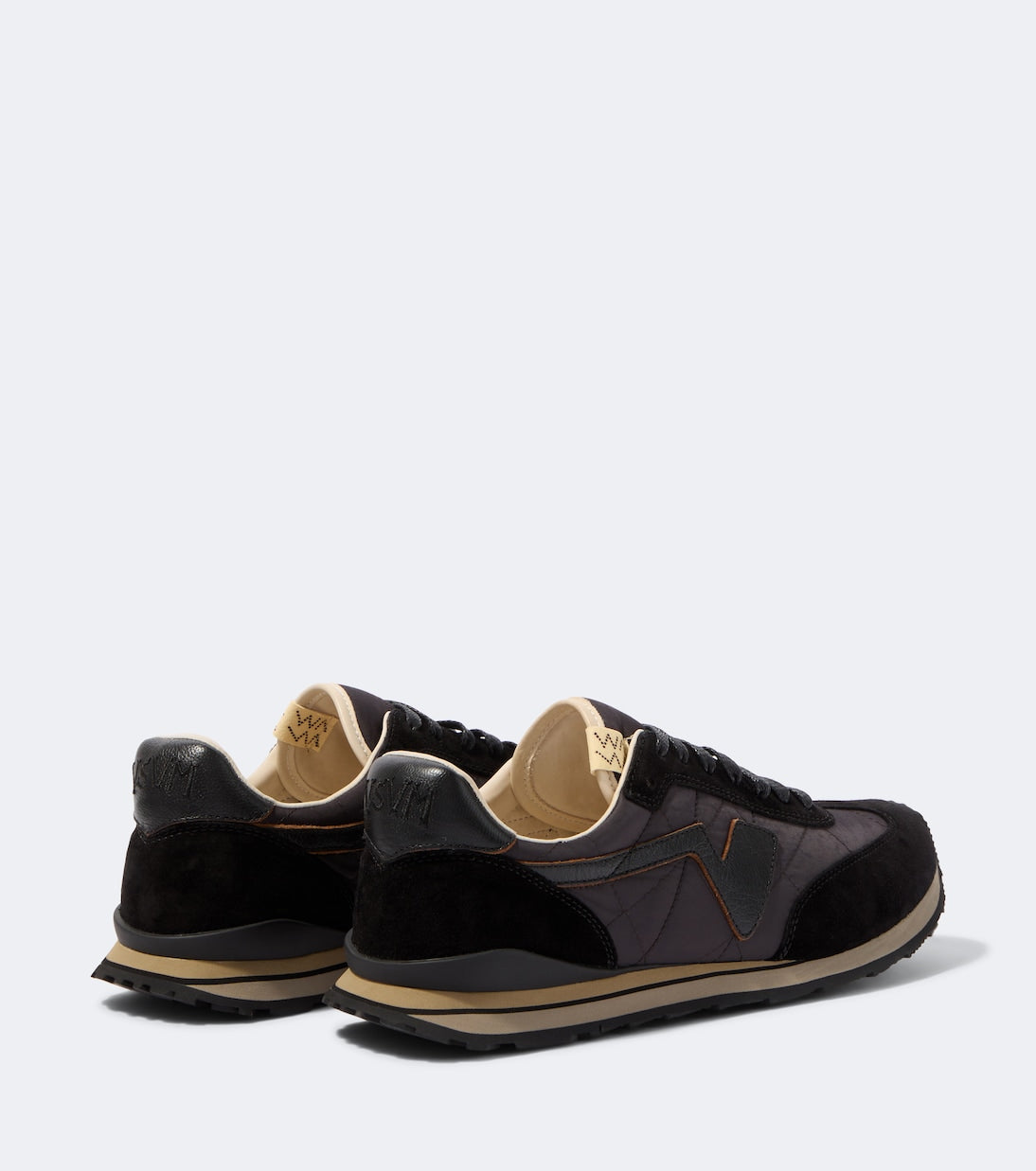 Visvim - FKT Runner suede-trimmed sneakers