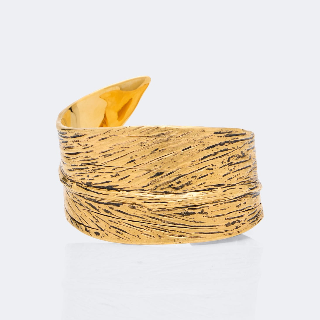 Saint Laurent - Willow Leaf cuff bracelet