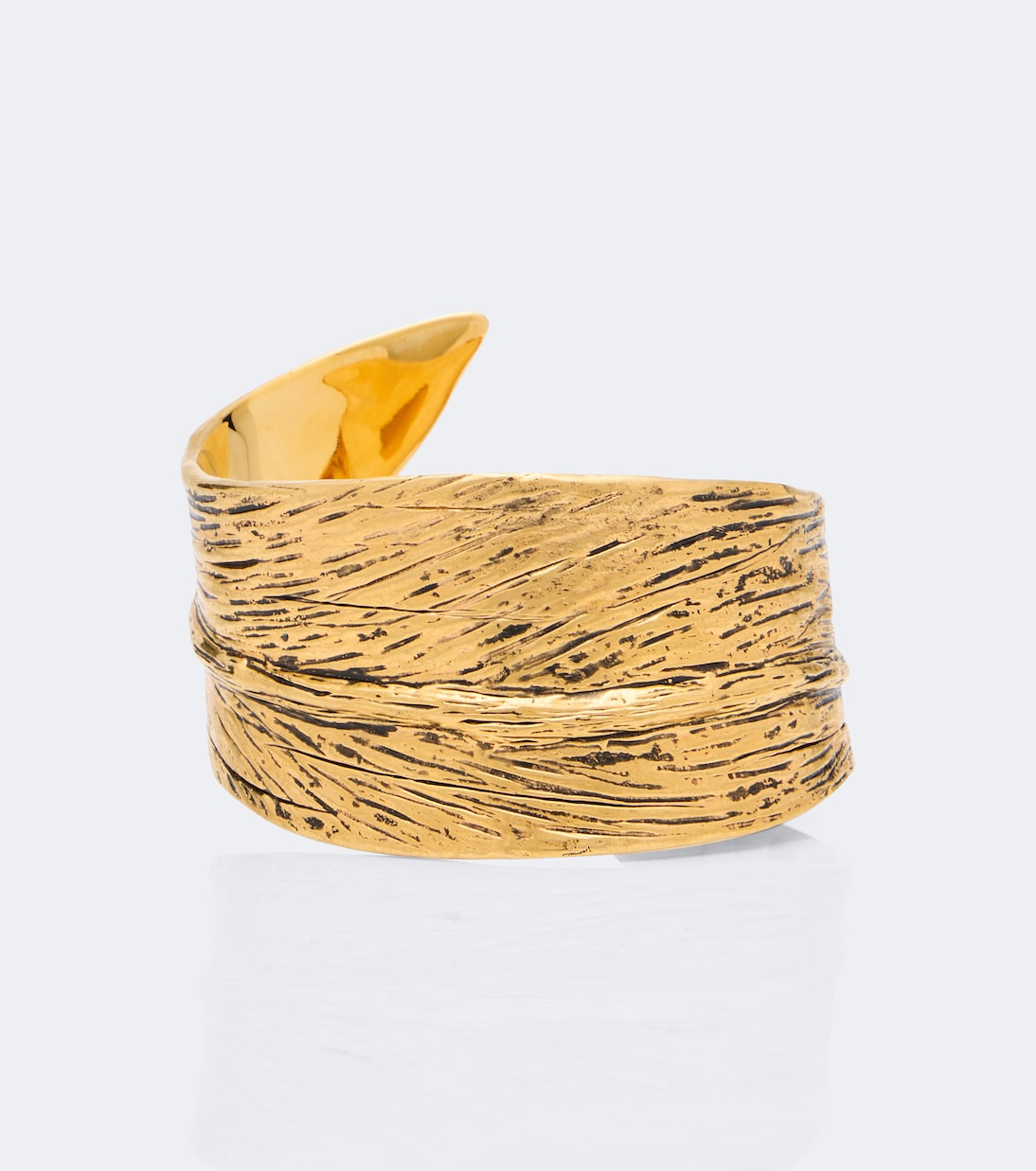 Saint Laurent - Willow Leaf cuff bracelet