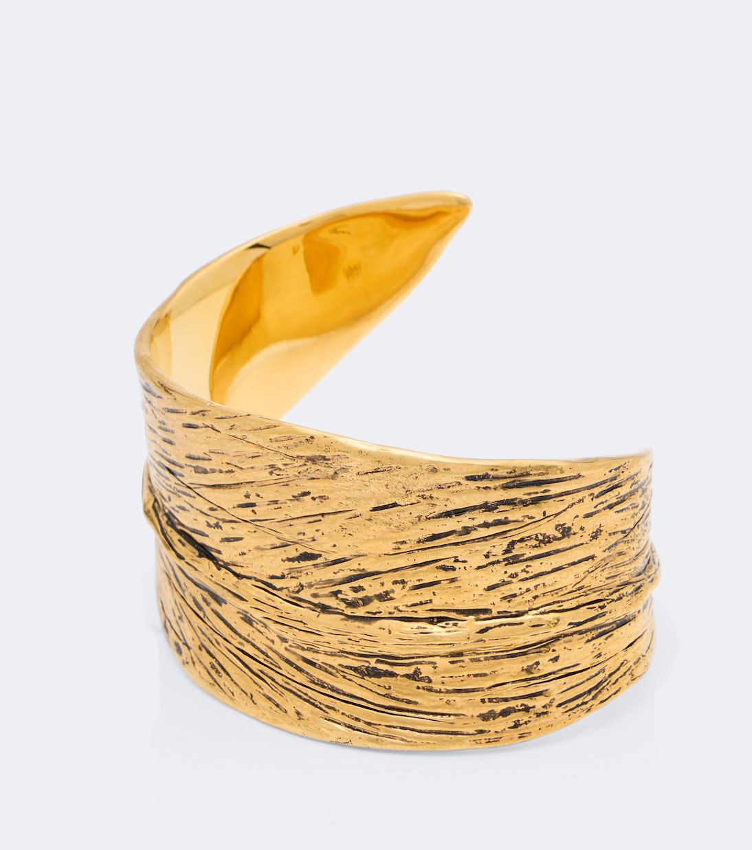 Saint Laurent - Willow Leaf cuff bracelet