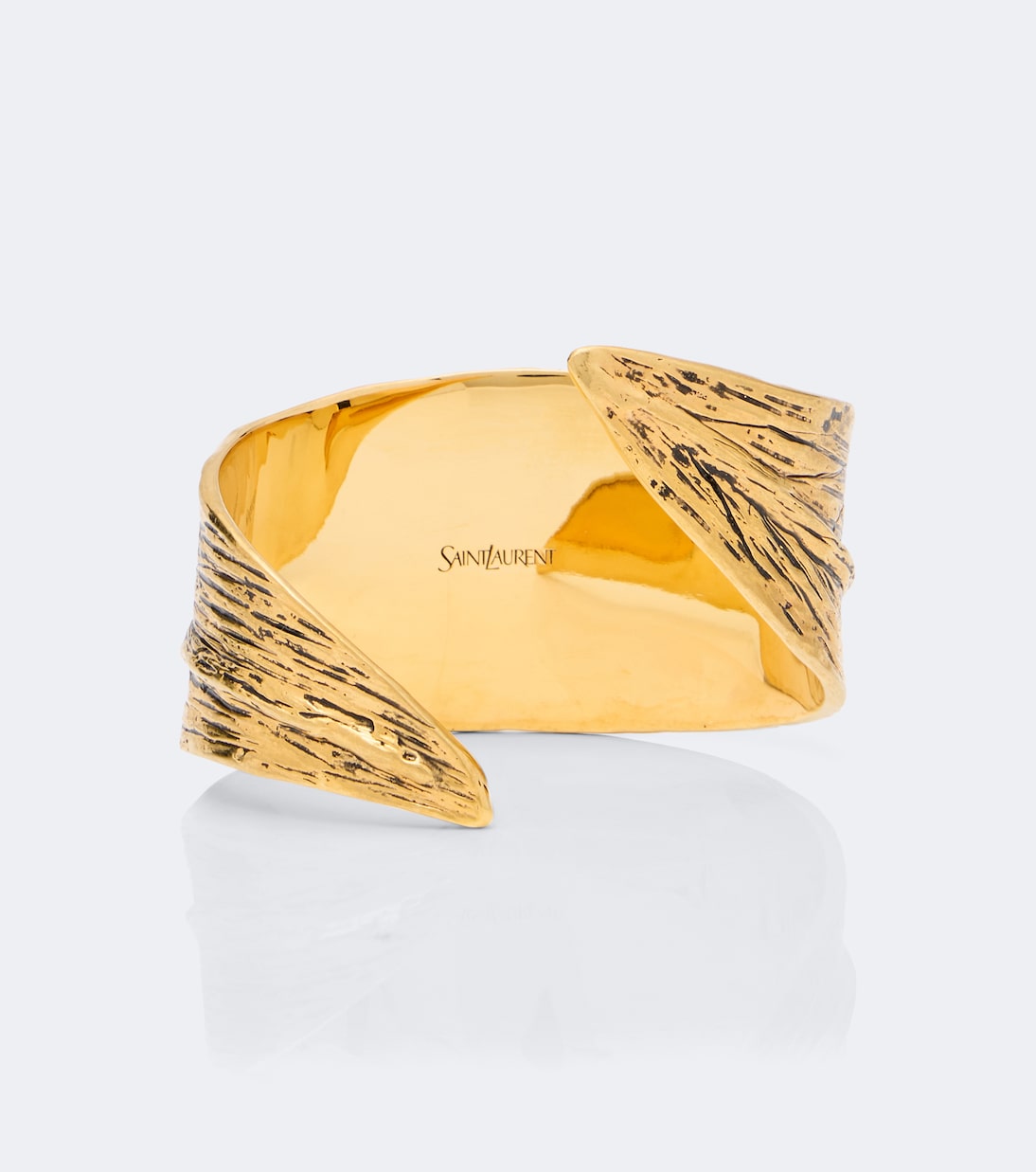 Saint Laurent - Willow Leaf cuff bracelet