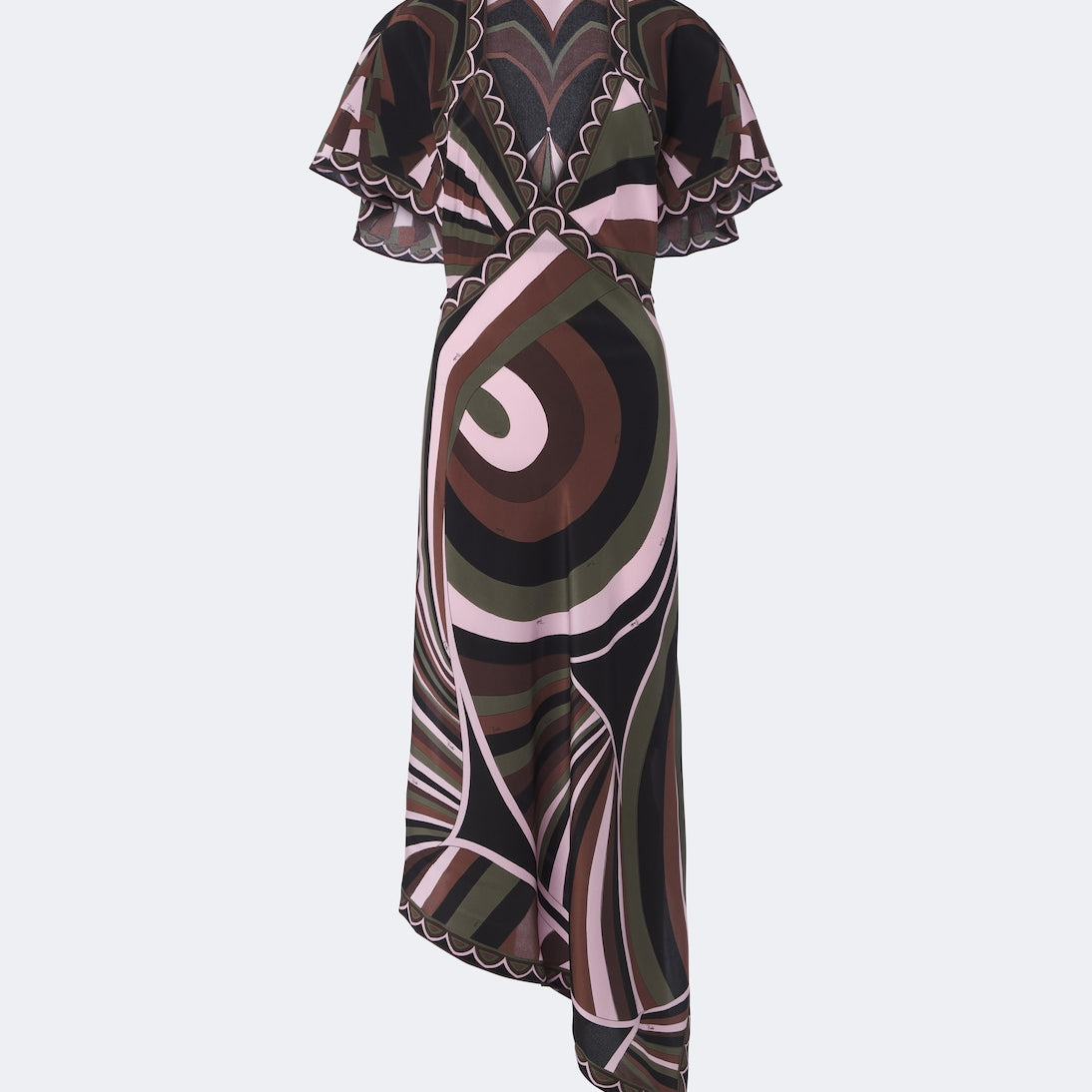 Pucci - Iride Baiadera silk midi dress