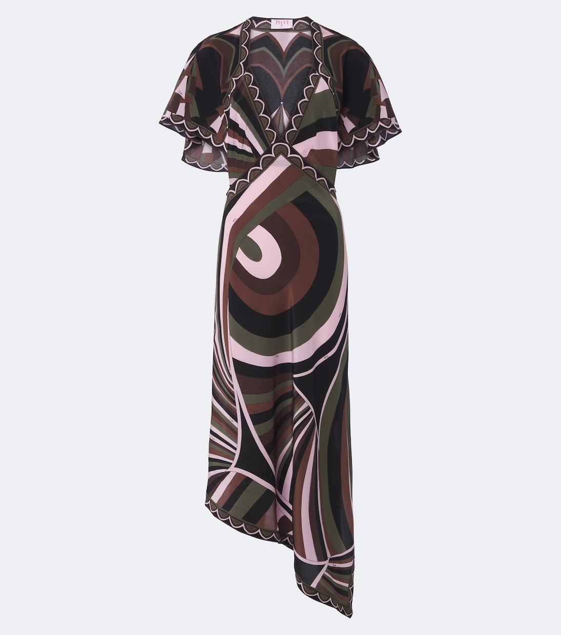 Pucci - Iride Baiadera silk midi dress