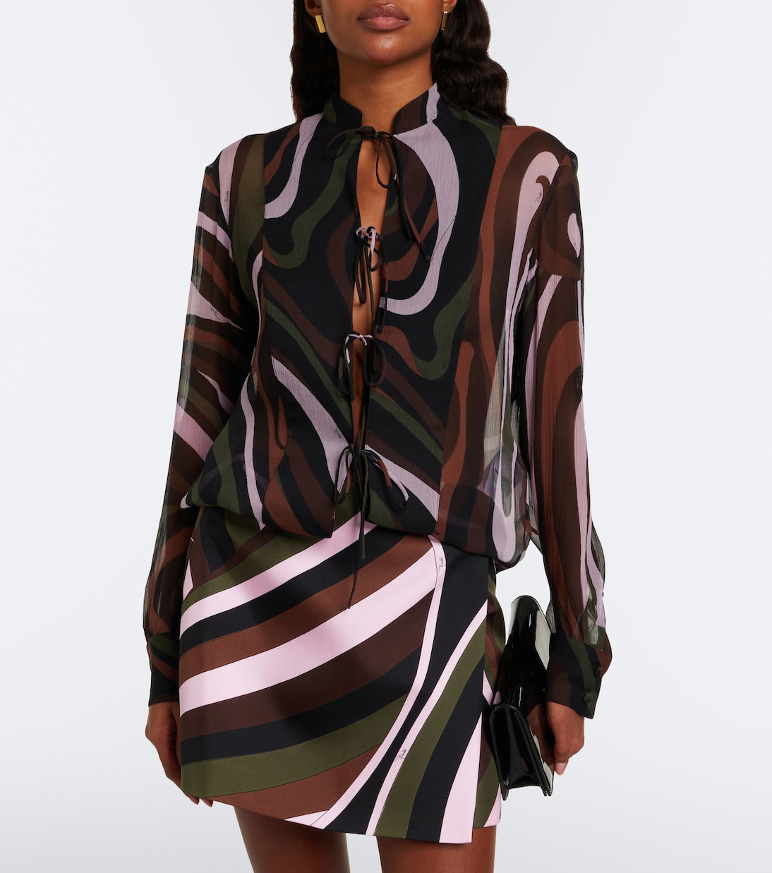 Pucci - Marmo silk shirt