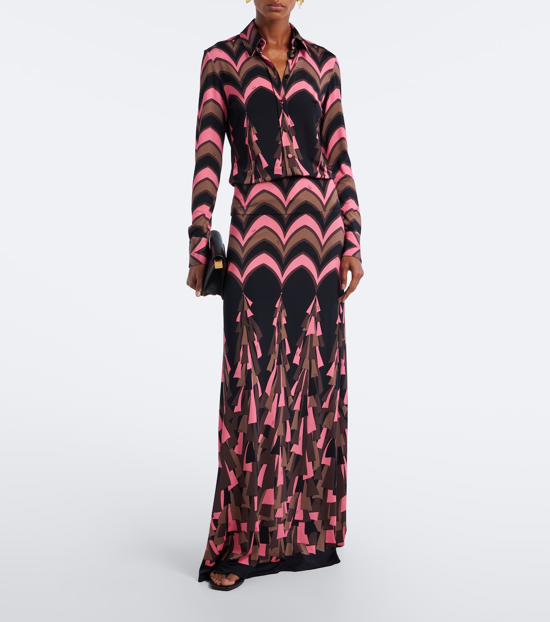 Pucci - Baiadera jersey maxi skirt