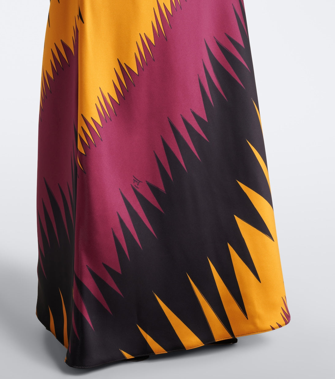 Pucci - Drago satin maxi skirt