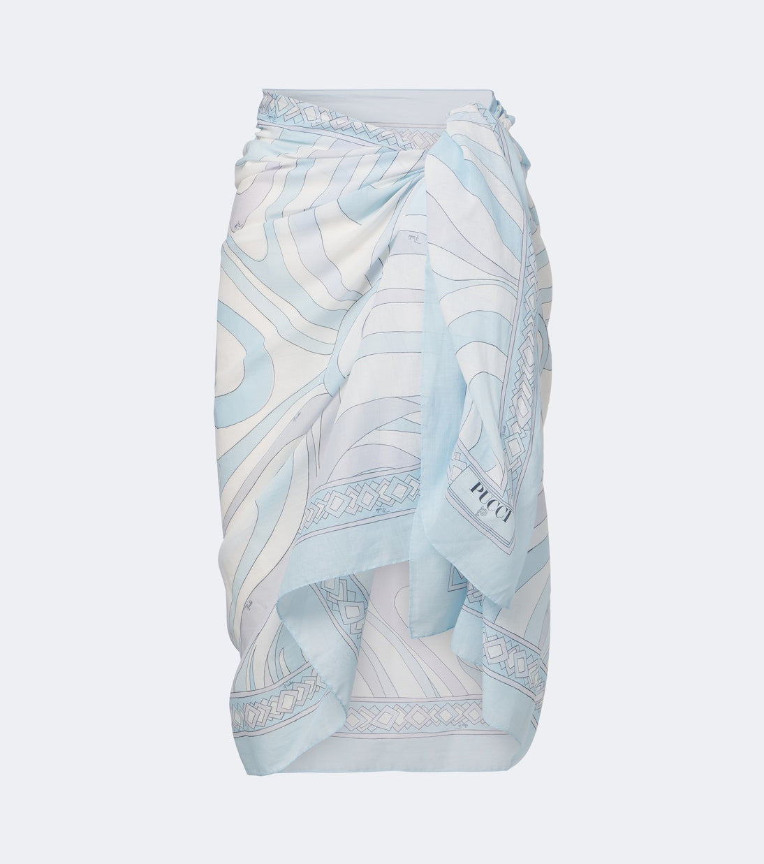 Pucci - Orchidee cotton beach cover-up