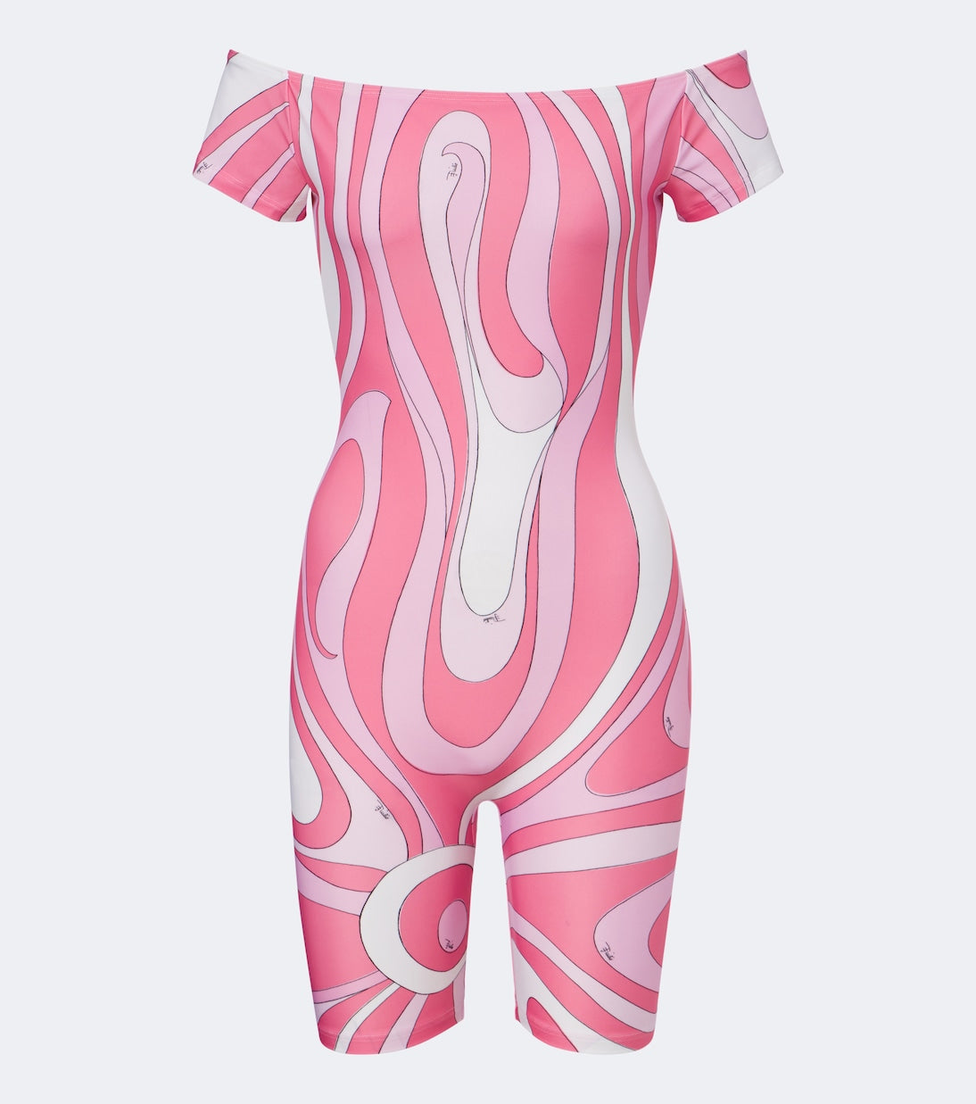 Pucci - Marmo off-shoulder jersey catsuit