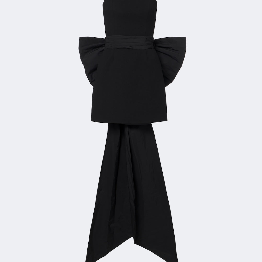 Rebecca Vallance - Aurelia bow-detail bustier dress
