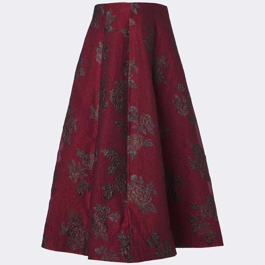 Rebecca Vallance - Waverly floral cloqué midi skirt