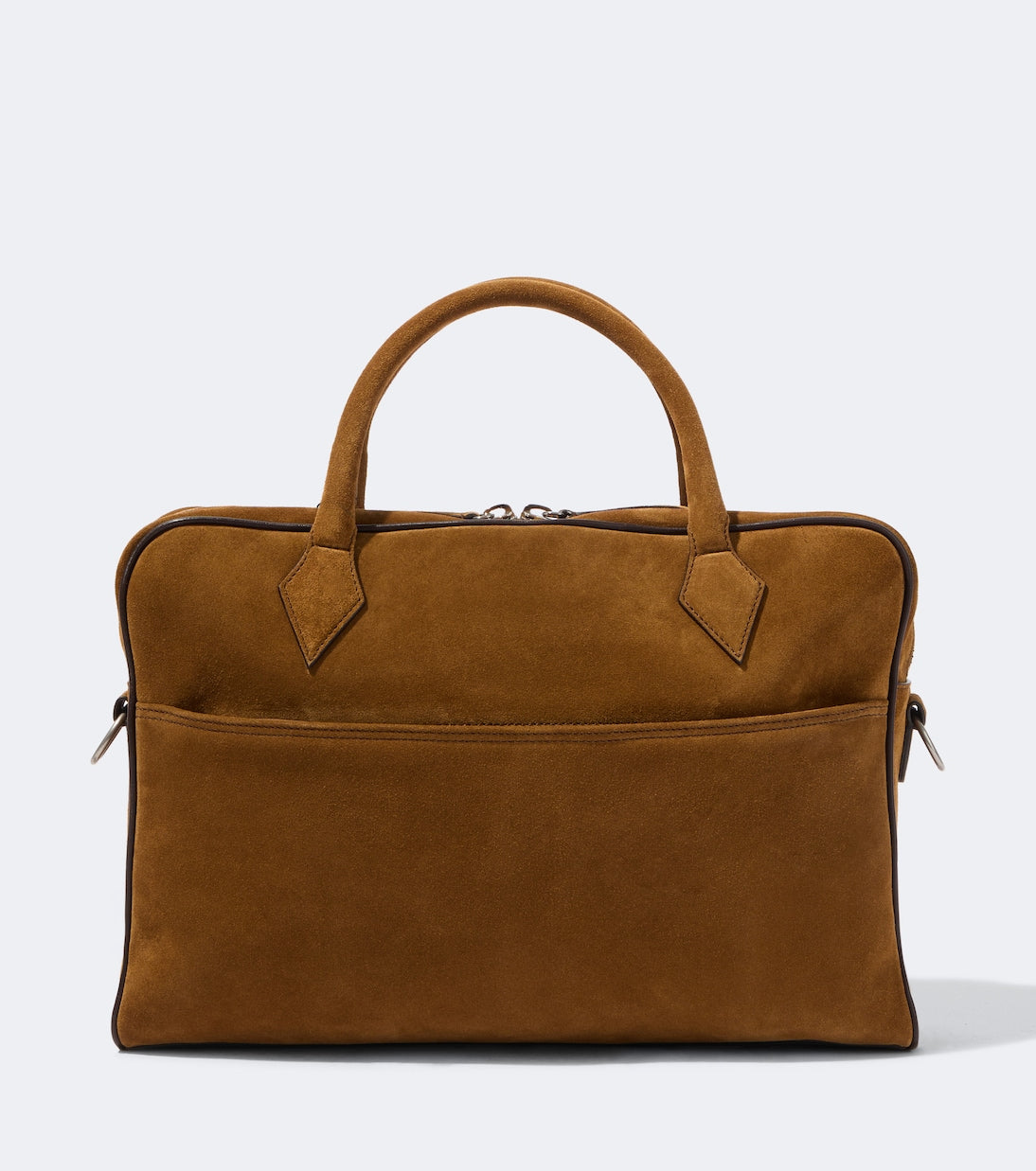 Métier - Closer Slim suede briefcase