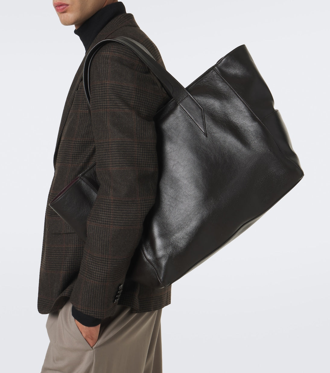 Métier - Passerby East-West leather tote bag