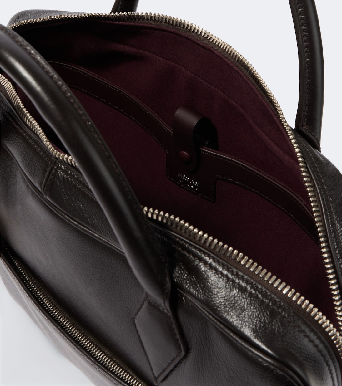 Métier - Closer Slim leather briefcase