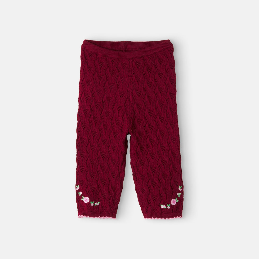 Konges Sløjd - Baby Rosier cotton, wool, and cashmere leggings