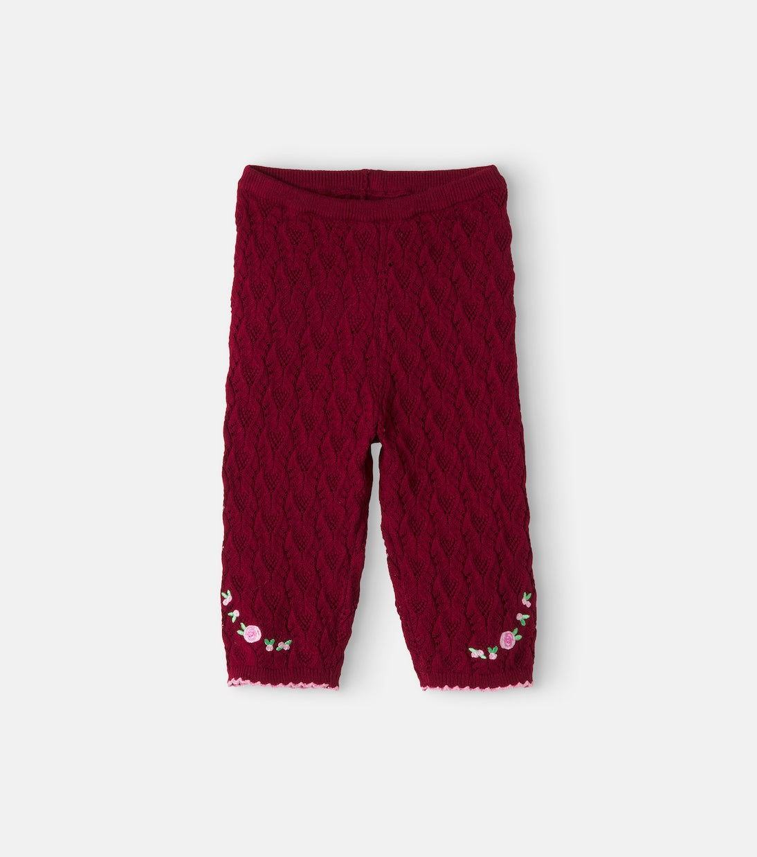 Konges Sløjd - Baby Rosier cotton, wool, and cashmere leggings
