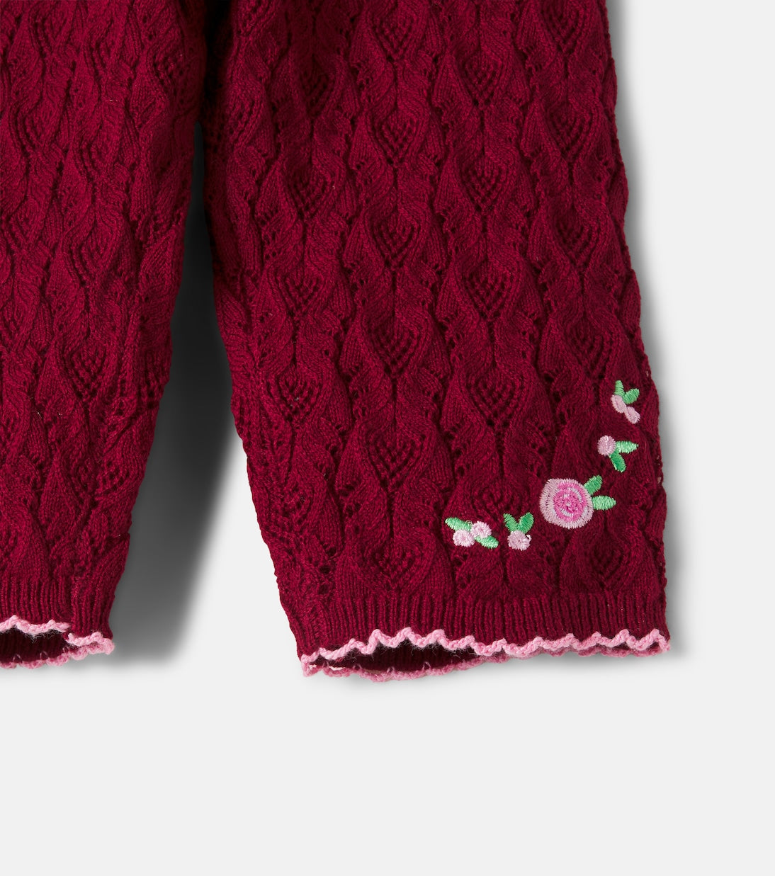 Konges Sløjd - Baby Rosier cotton, wool, and cashmere leggings