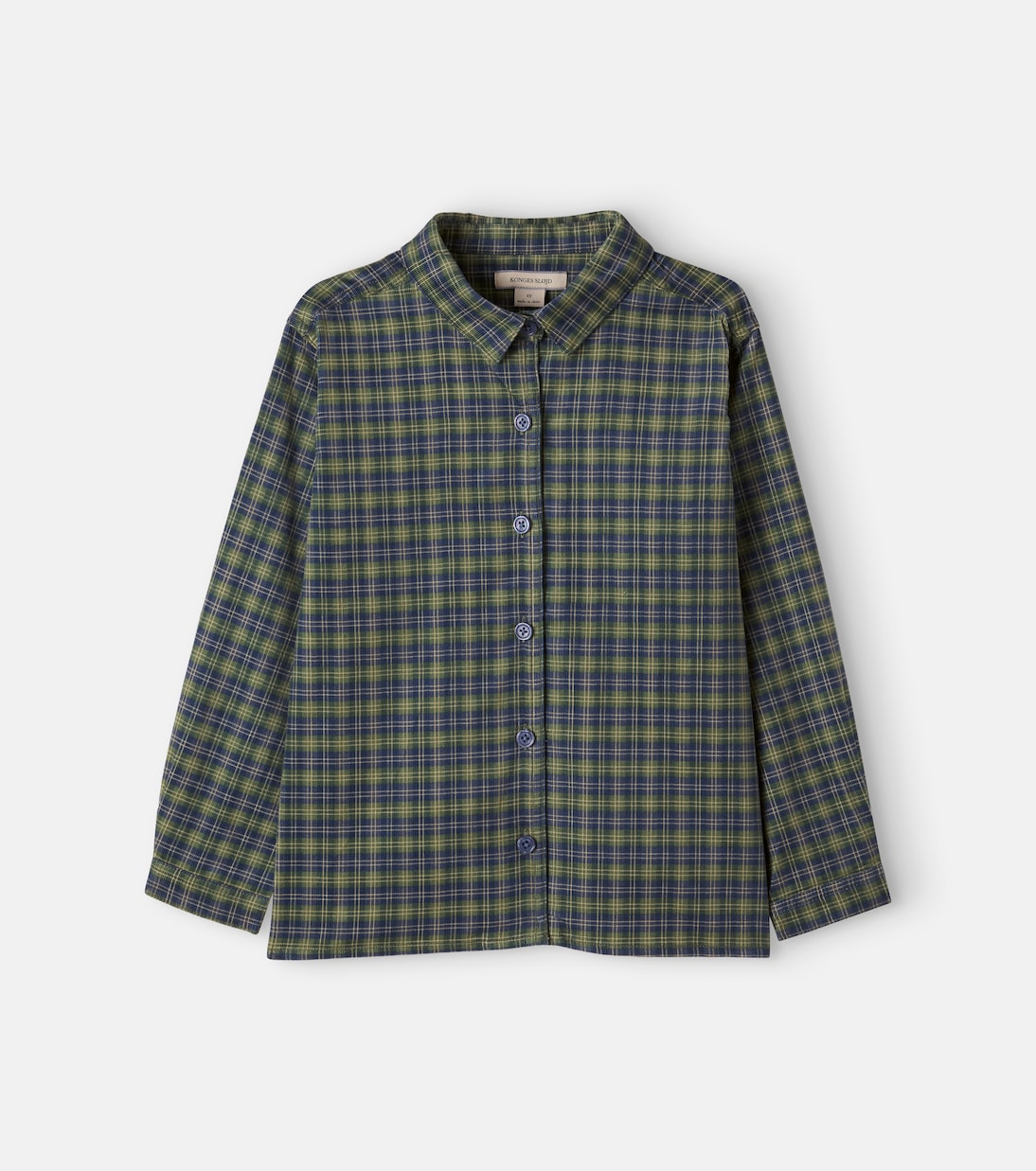 Konges Sløjd - Cara checked cotton corduroy shirt