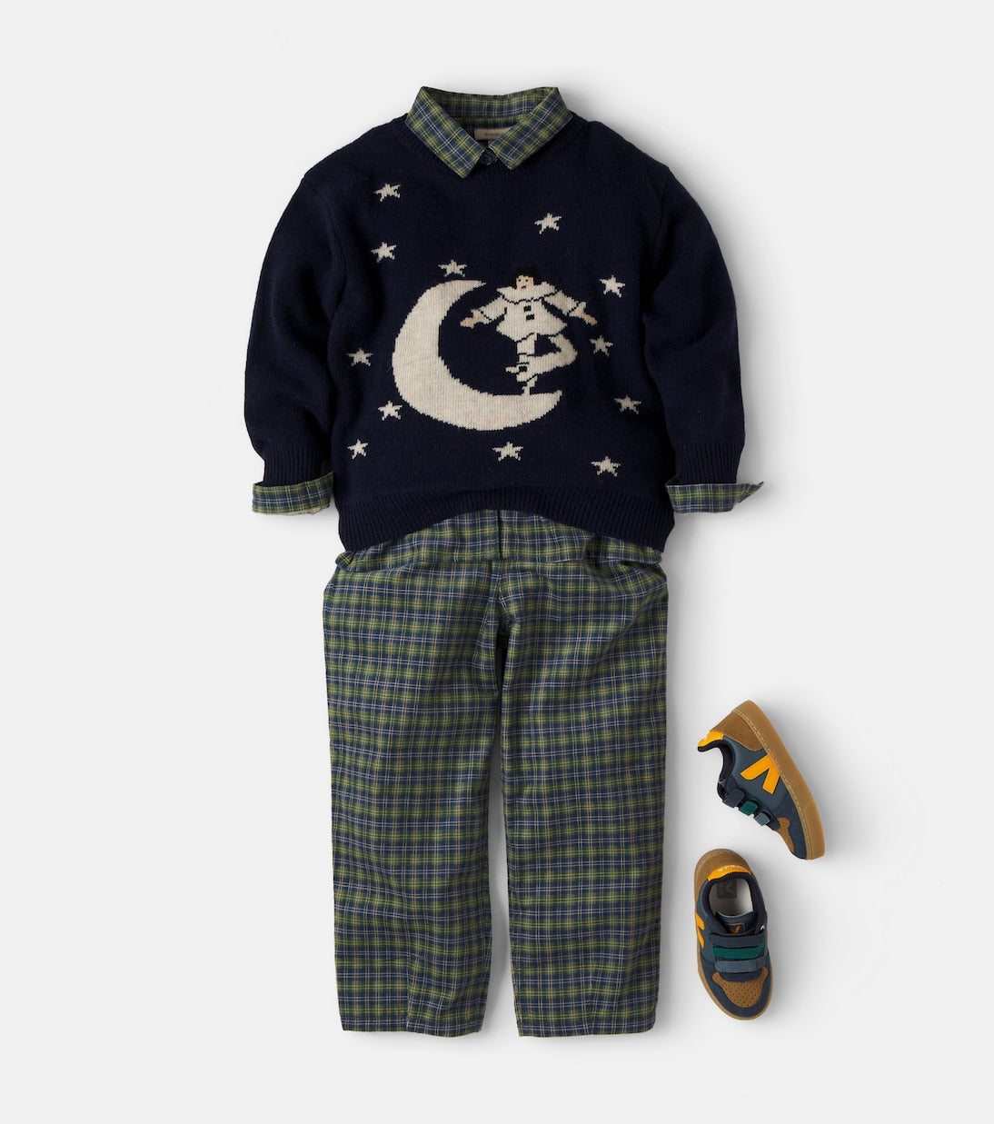 Konges Sløjd - Billi intarsia wool-blend sweater