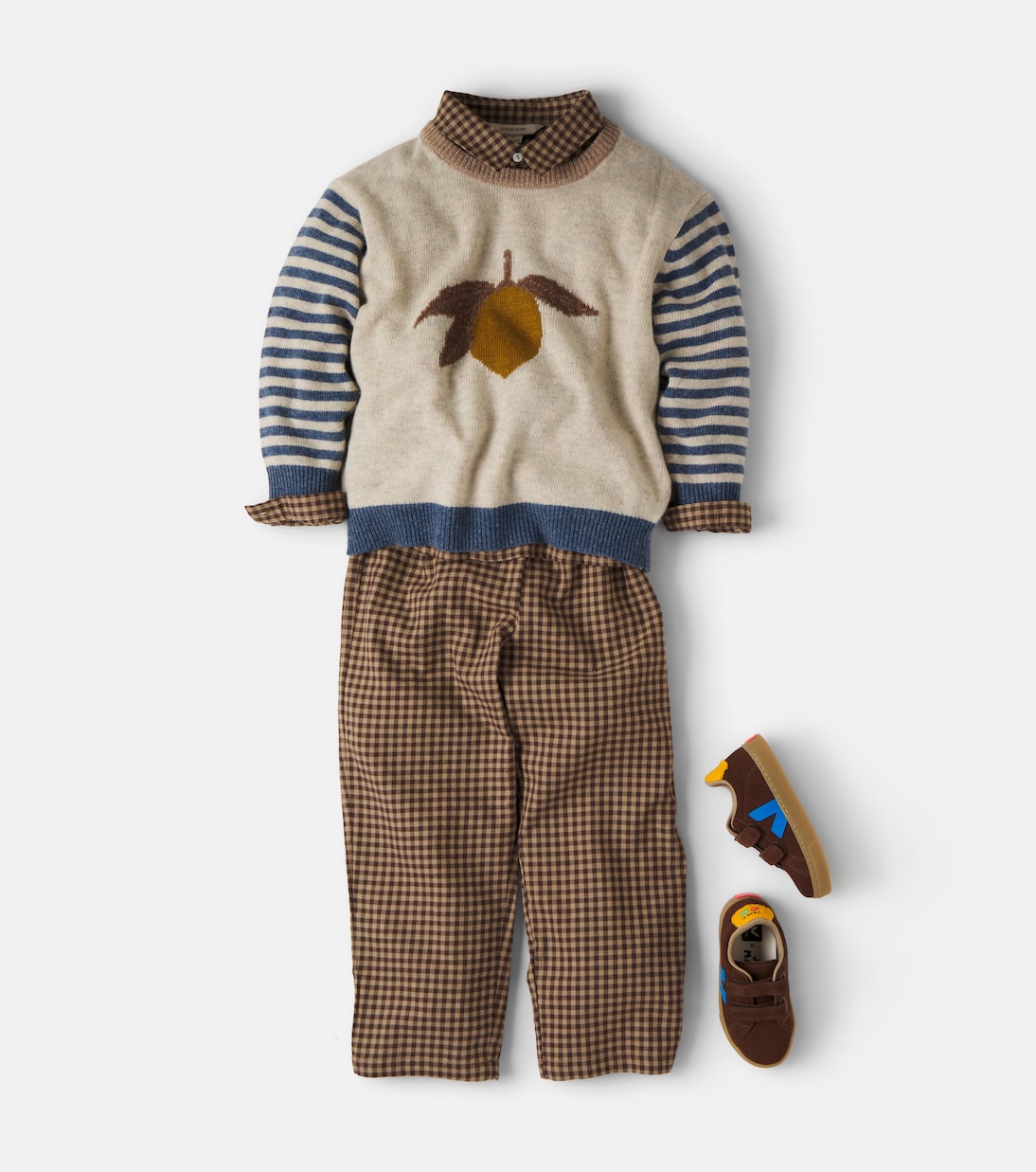 Konges Sløjd - Billi intarsia wool-blend sweater