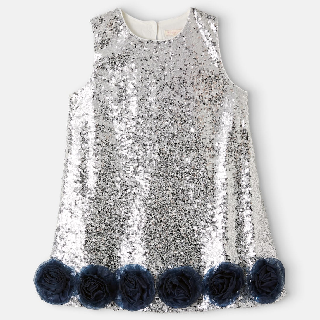 Konges Sløjd - Tindra floral-appliqué sequined dress