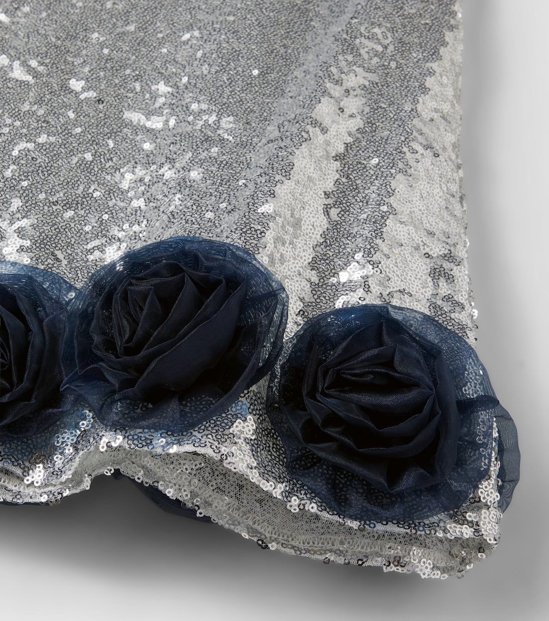Konges Sløjd - Tindra floral-appliqué sequined dress