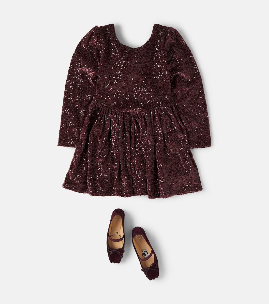 Konges Sløjd - Viola sequined velvet dress