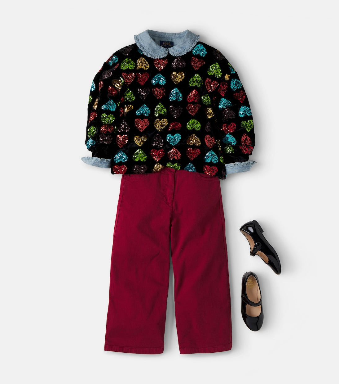 Konges Sløjd - Cuore sequined sweatshirt