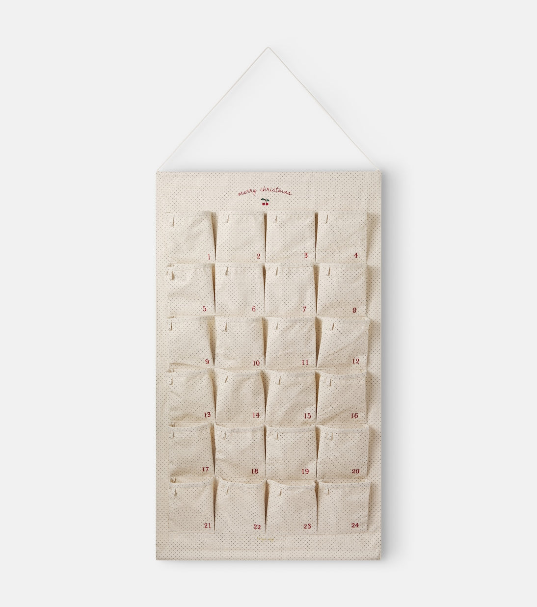 Konges Sløjd - Polka-dot advent calendar