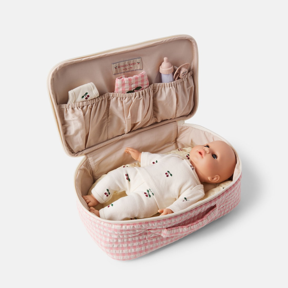 Konges Sløjd - Doll and case set