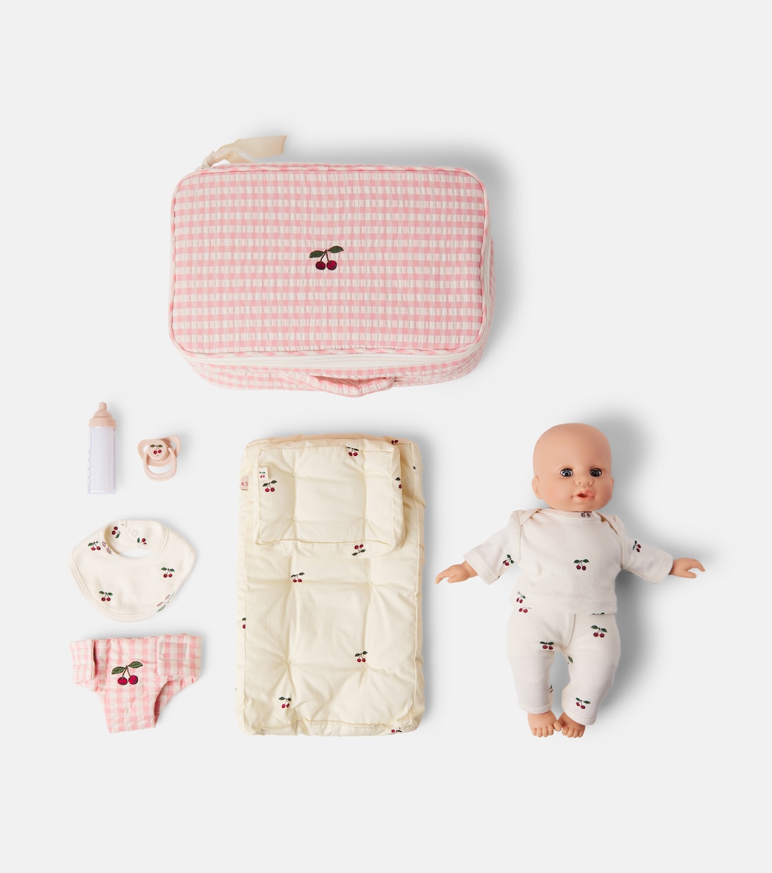 Konges Sløjd - Doll and case set